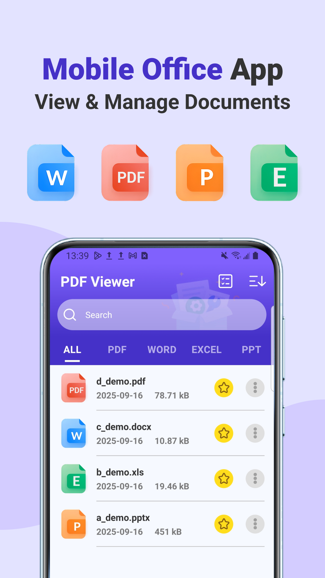 PDF Viewer App Interface